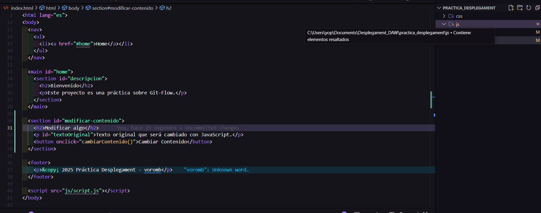 Pull Request y Merge
